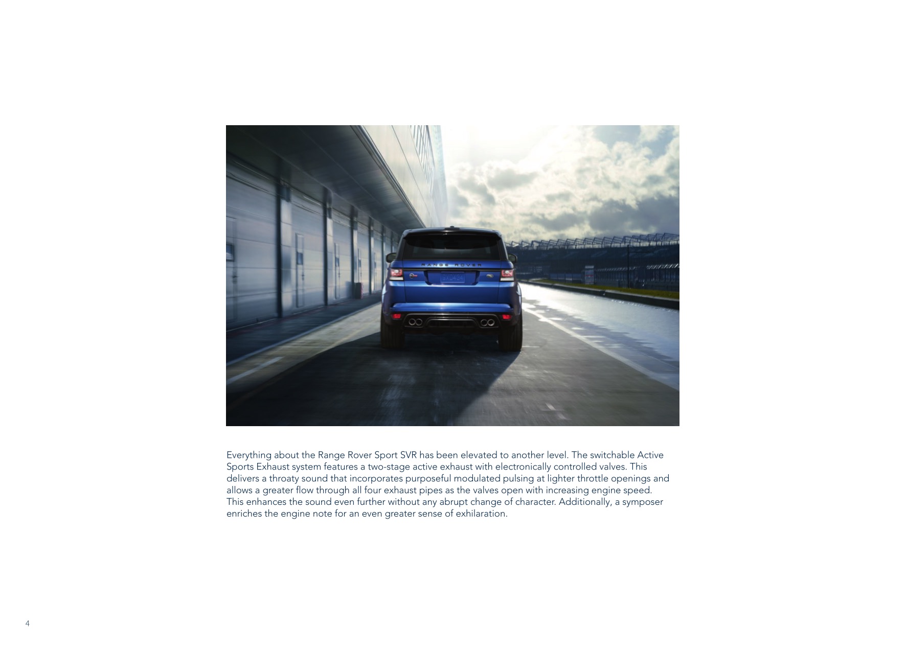 2015 Range Rover Sport SVR Brochure Page 13
